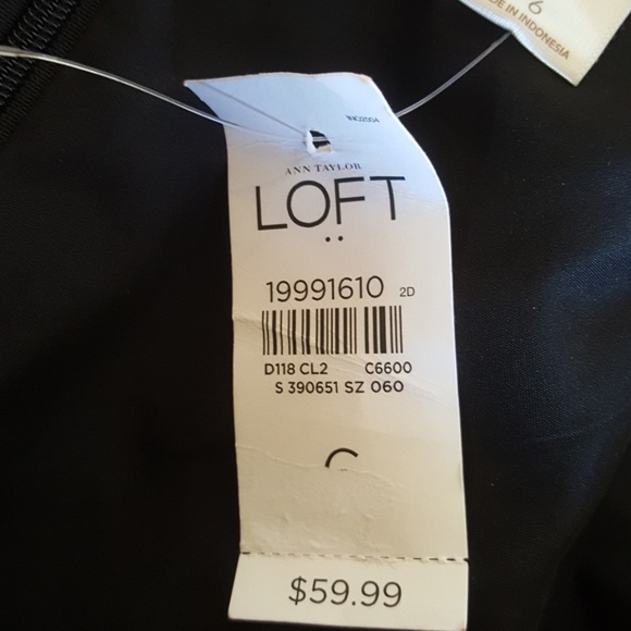 NWT LOFT Arrow Pattern Flippy Skirt size 6 - Picture 5 of 8